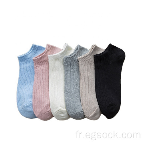 10 paires de chaussettes en coton basses mignonnes pour femmes